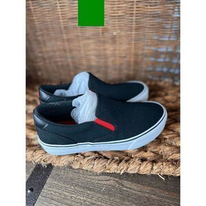 Airwalk Maride-J Women's Black Canvas Slip‎ On Athletic Sneakers Shoes Size 7M
